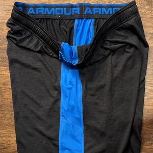 Under Armour Mens Black Athletic Shorts XL